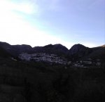 Roccamandolfi-tramonto invernale